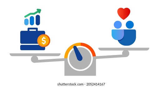 work life balance family vs career bag cash chart versus love 