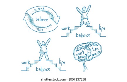 Work Life Balance Template Set