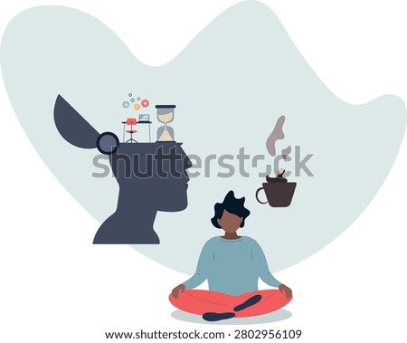 Work life balance with time for career and relaxation.Limited time for job or wellness for healthy recover from stress.life situation and activities.
