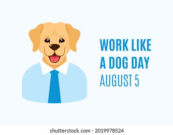 where did the phrase working like a dog come from