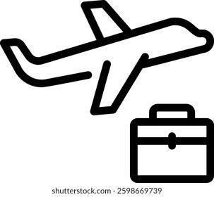 work line icon illustration vector