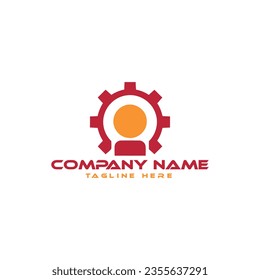 diseño del logotipo inmobiliario de marca de trabajo con estilo de arte de línea.
