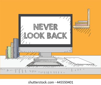 Work on the desktop screen