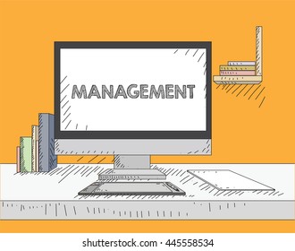 Work on the desktop screen