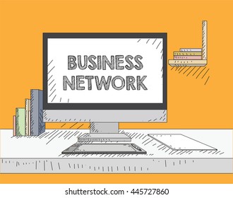 Work on the desktop screen
