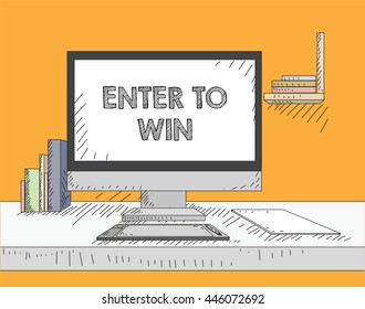 Work on the desktop screen