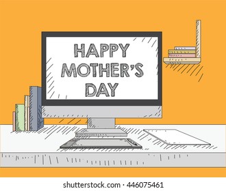 Work on the desktop screen