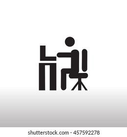  Work on the Internet Vector.