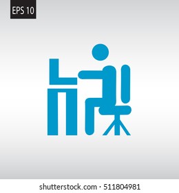  Work on the Internet Vector.