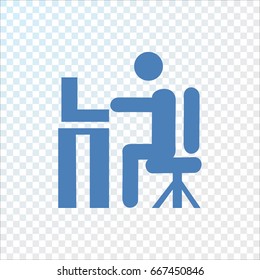  Work on the Internet Vector.