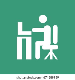  Work on the Internet Vector.