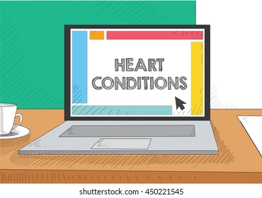 Work on the laptop screen
