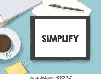 work on the tablet