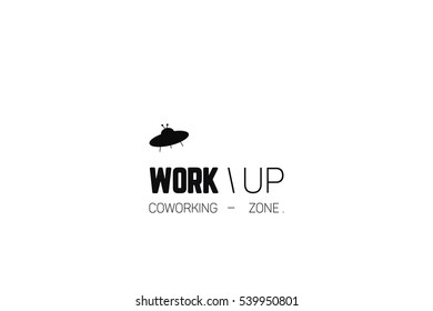 Work Out  Coworking Space Logo