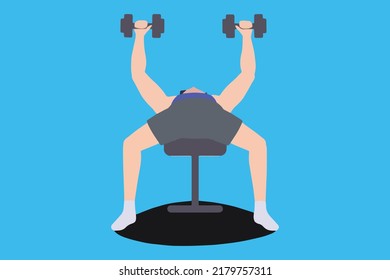 Work Out Exsercise Icon Vector,Illustration, Logo Template, Symbol Illustration