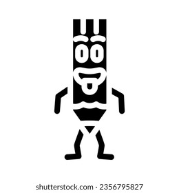 work pen character glyph icon vector. work pen character sign. isolated symbol illustration