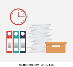 work place design, vector illustration eps10 graphic 
