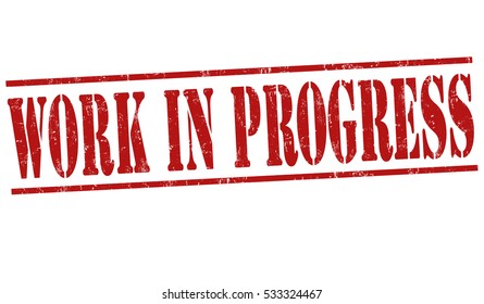 Progress Stamp Images Stock Photos Vectors Shutterstock