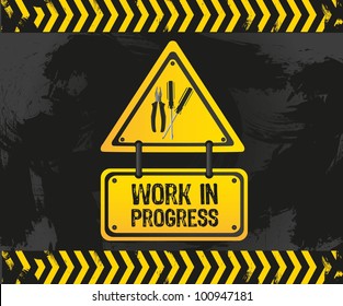 Work In Progress Sign Images Stock Photos Vectors Shutterstock