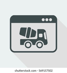 Work in progress - Vector flat minimal icon