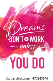 work quotes classic billboard with need example on red color abstraction watercolor background handy for any project where a platter of colour makes the difference work quotes colour rose life colorfu