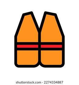 Arbeitet mit einer Seillinie Symbol einzeln auf weißem Hintergrund. Schwarze flache Ikone im modernen Umriss-Stil. Lineares Symbol und bearbeitbarer Strich. Einfache und Pixel perfekte Strich-Vektorgrafik.