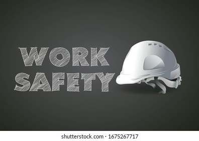 Safety Culture Safety Equipment Construction Concept Stock Vector ...