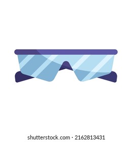 icono de equipo de gafas de seguridad en el trabajo
