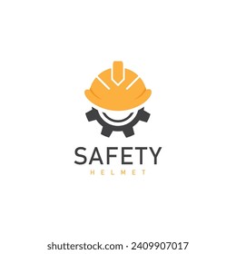 icono de ilustración de vector de diseño de casco de seguridad de trabajo