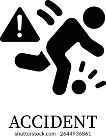 Ícone de segurança do trabalho.Aviso sinal de segurança primeira coleção de clip-art para em construção. Ilustração de vetor de obstáculo de segurança.Vetor de ícone de trabalho para segurança e saúde no trabalho com primeiro.