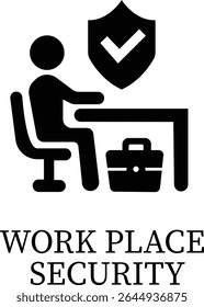 Work safety icon.Warning sign safety first clip art collection for under construction. Safety obstacle vector illustration.Work icon vector for safety and health at work with first.