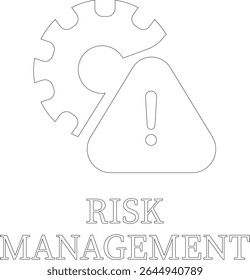 
Work safety line art icon.Warning sign safety first clip art collection for under construction.Obstacle vector illustration.Icon vector for safety and health at work with safety first.
