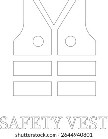 
Work safety line art icon.Warning sign safety first clip art collection for under construction.Obstacle vector illustration.Icon vector for safety and health at work with safety first.
