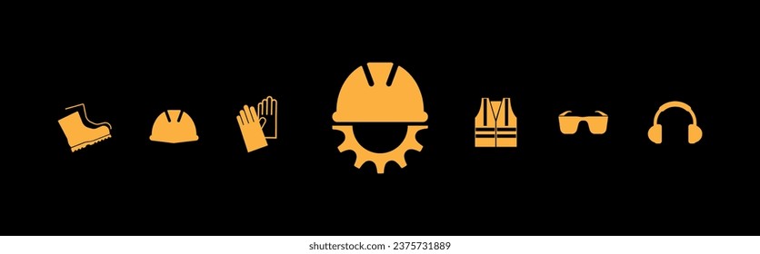 signo de seguridad laboral en fondo blanco