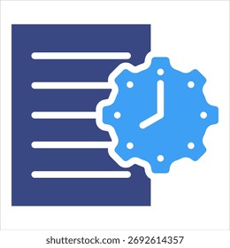 Elemento De Icono De Programa De Trabajo Para Diseño