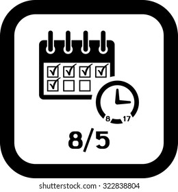 work schedule, operating mode, mode of operation