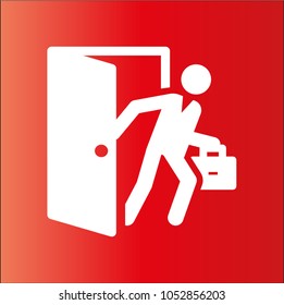 work sign icon