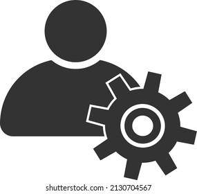 Símbolo de icono de habilidades de trabajo, símbolo de habilidades 