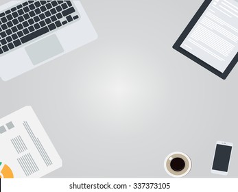 Work space and equipment for work.