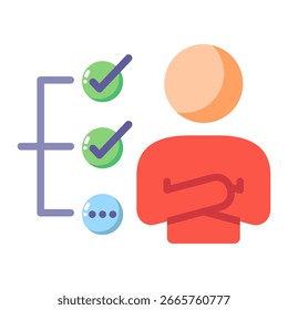 Elemento De Ícone De Status Do Trabalho Para Design