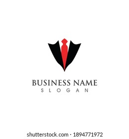 work suit logo and symbol vector