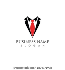 work suit logo and symbol vector