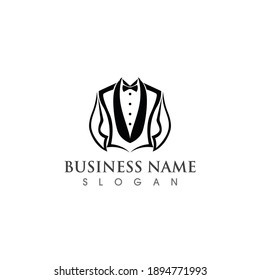 work suit logo and symbol vector