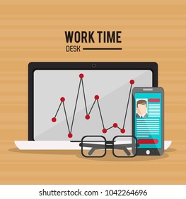 Work time desk