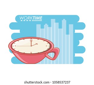 work time elements icons