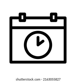 work time icon or logo isolated sign symbol vector illustration - high quality black style vector icons
