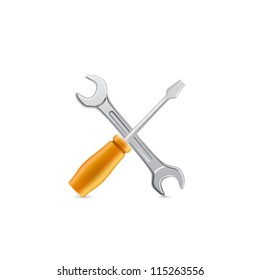 Work tool icon. Vector