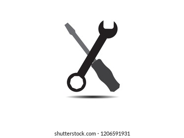 Work tool icon.Simple Tools or Repair Icon Vector illustration EPS10.