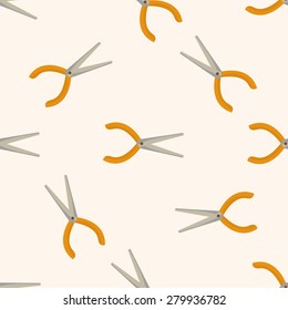 work tool wrench , cartoon seamless pattern background