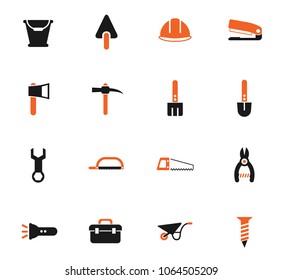 work tools color vector icons for web and user interface design